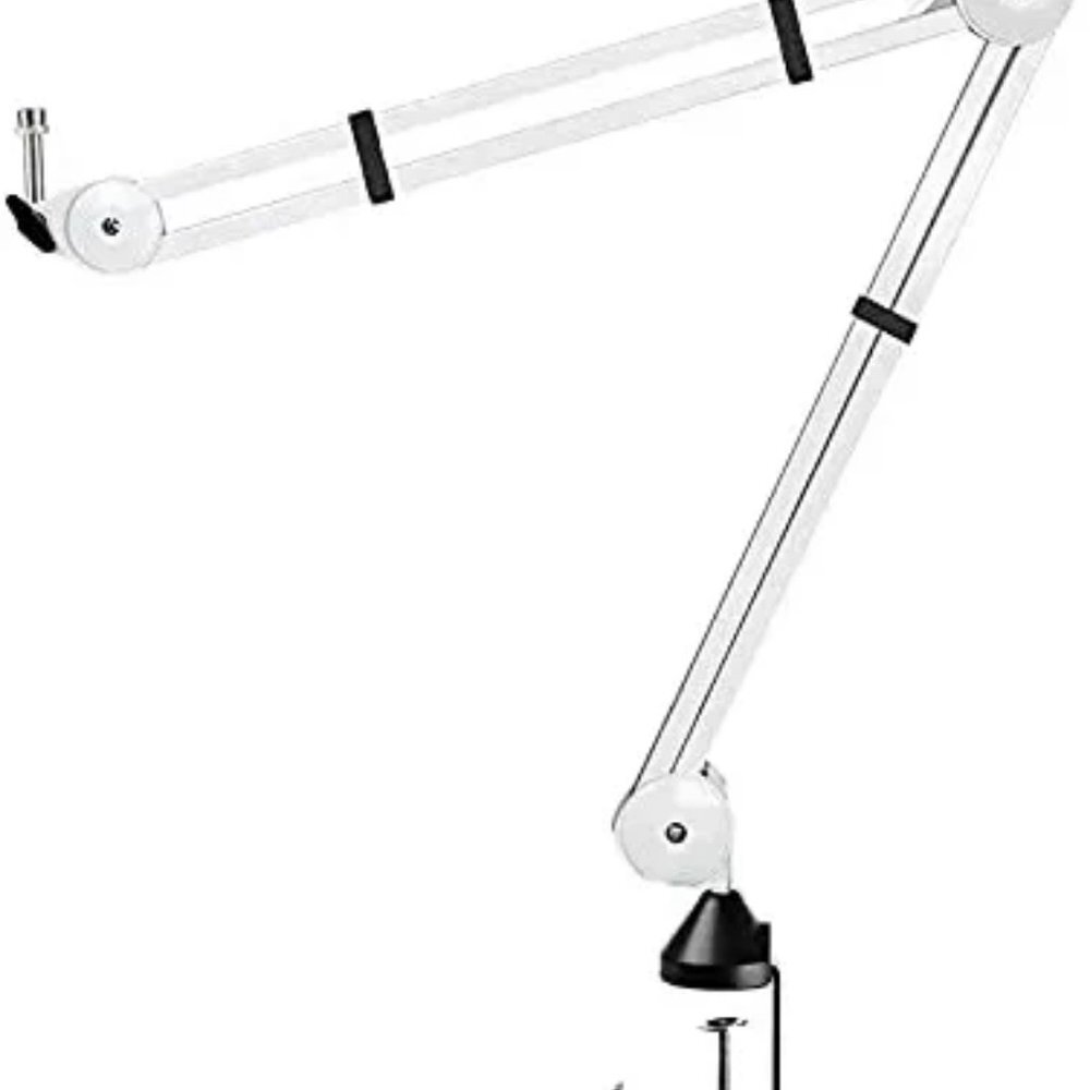 Microphone Boom Arm Mic Stand Adjustable Clip Studio Scissor Arm Mount